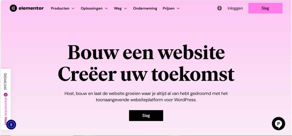 Hoe bouw je een wordpress website met elementor?