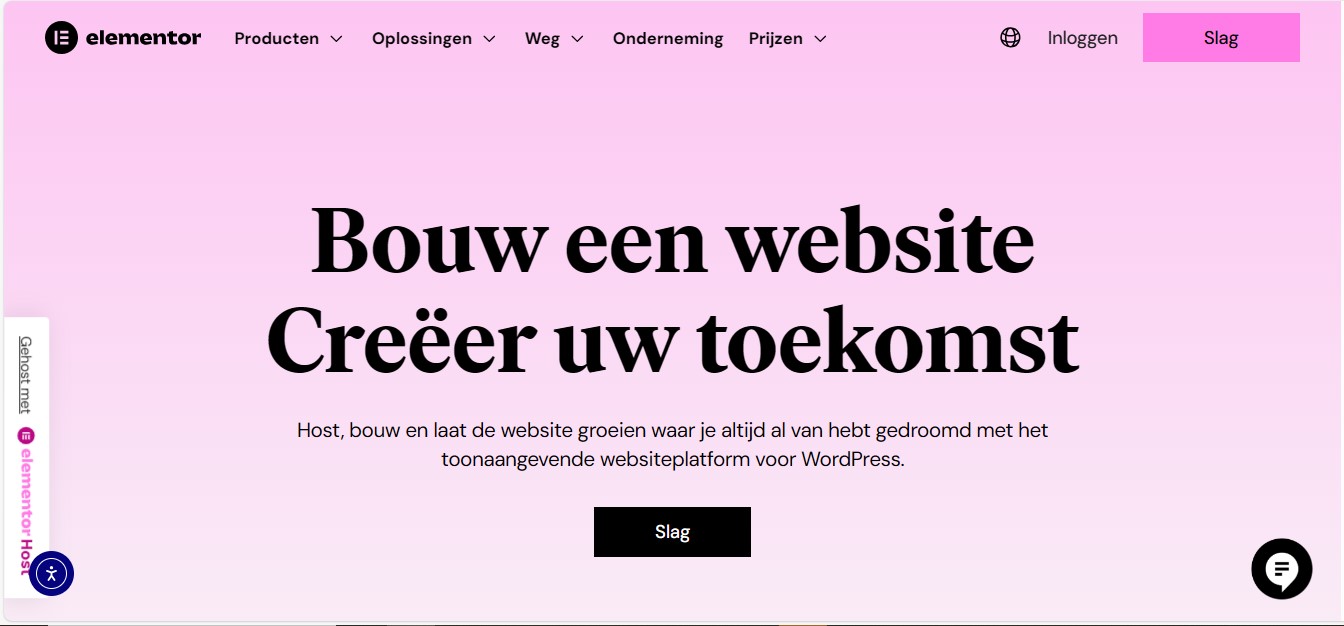 Hoe bouw je een wordpress website met elementor?
